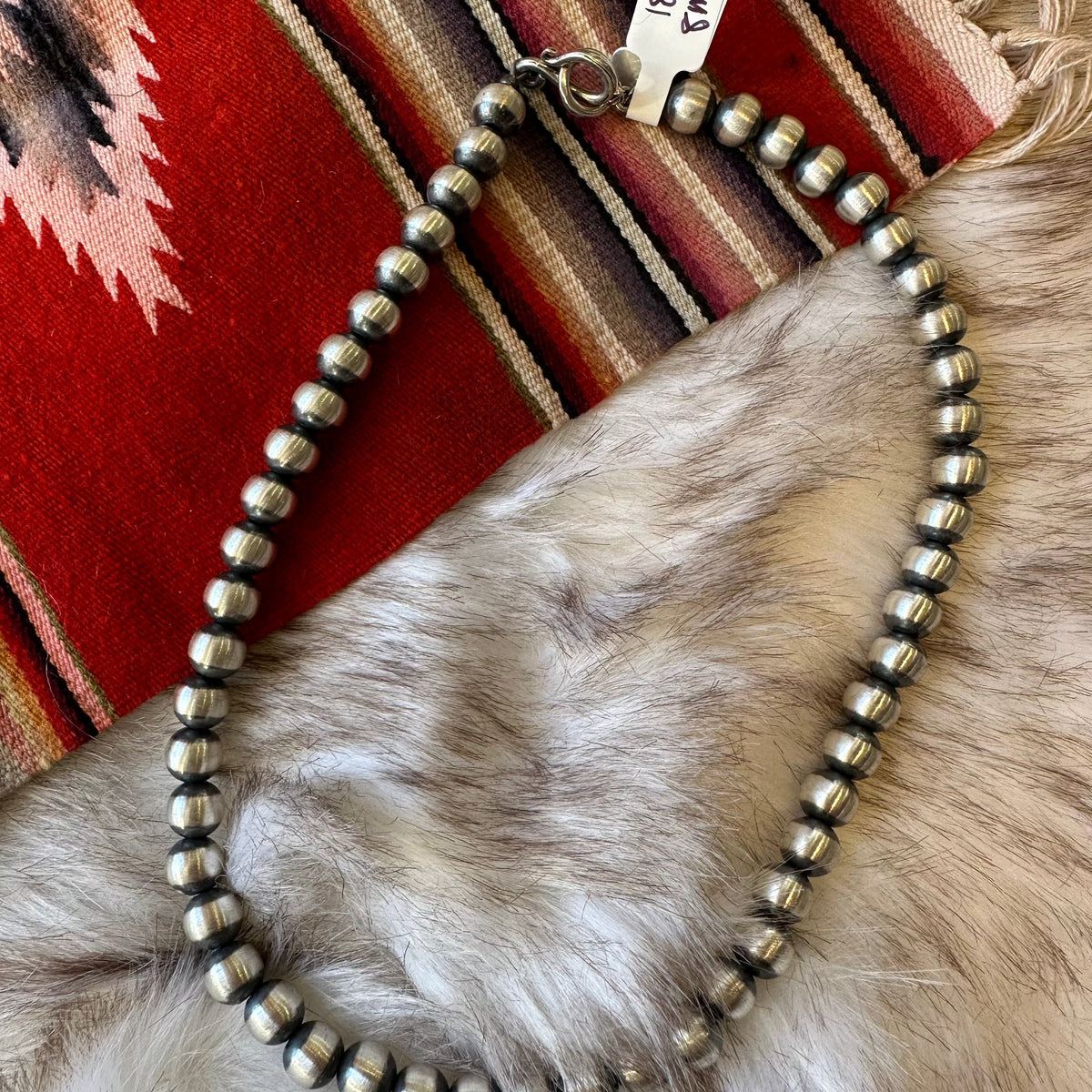 d*e様 Vintage Navajo Pearl ネックレス 8mm 64cm Vintage Navajo Pearl ネックレス 8mm 64cm 【公式通販】