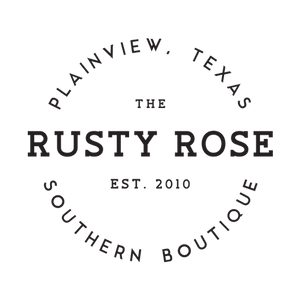The Rusty Rose logo