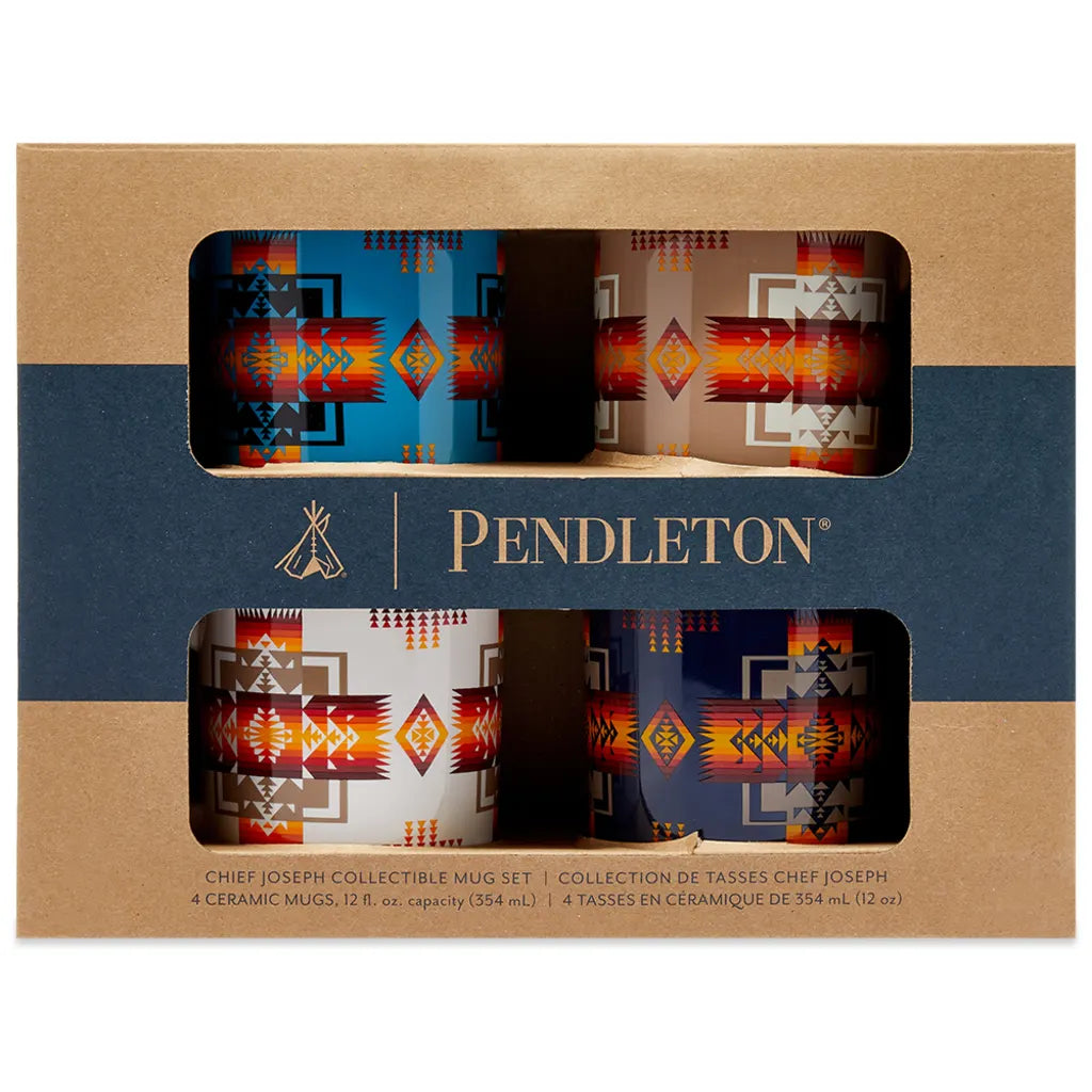 Pendleton Chief Joseph Mug Set of 4