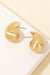 Gold Dipped Huggie earrings