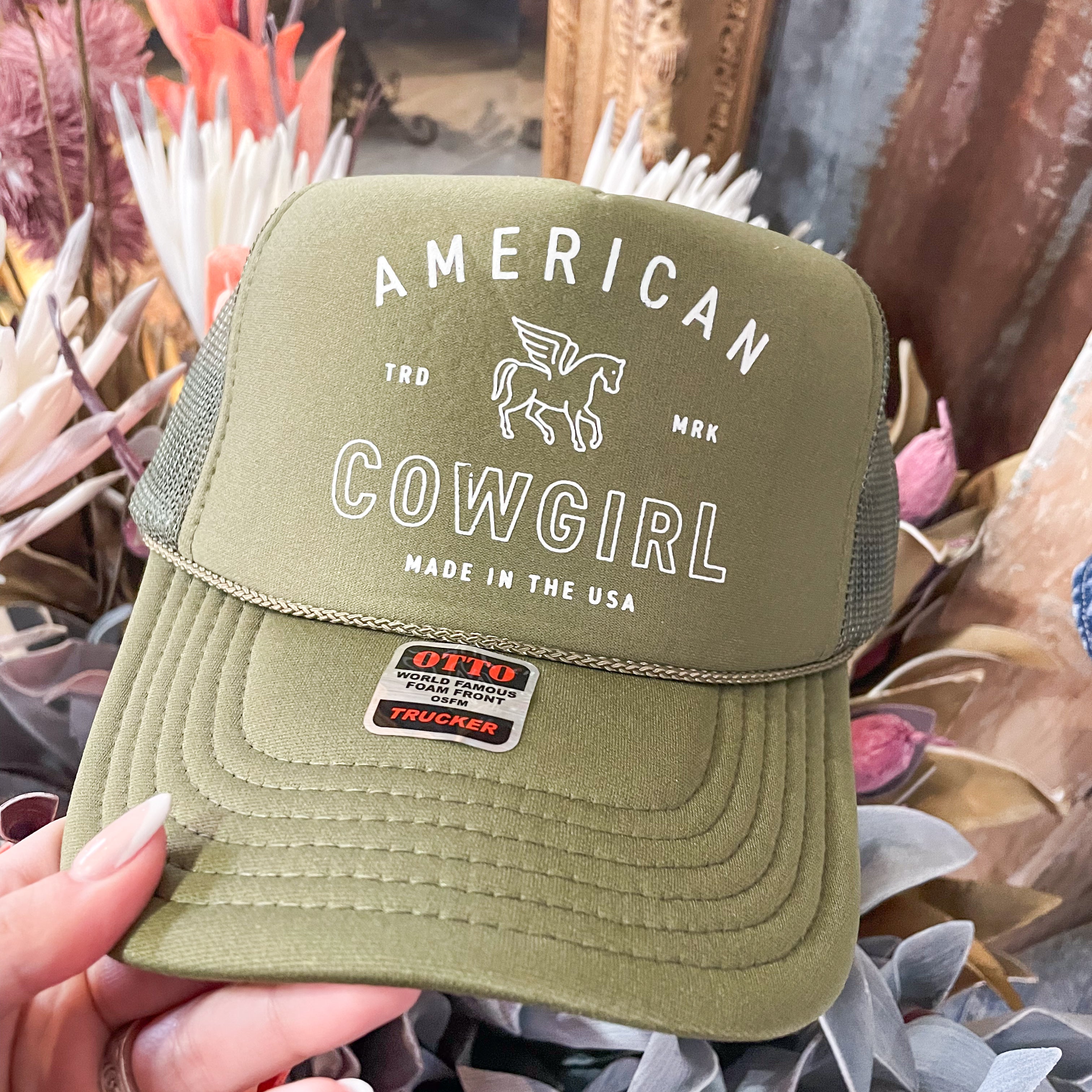 American Cowgirl Trucker Cap