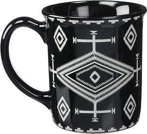 Los Ojos Mug Black