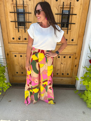 Jewel Pants Yellow