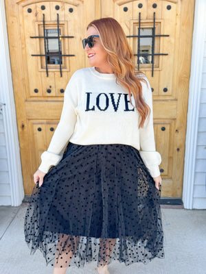 Love Sweaters (med, lg)
